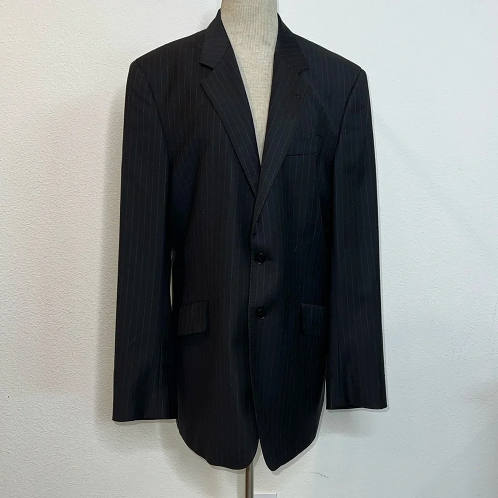 Paul Smith The Westbourne Merino Wool Pinstripe Blazer Suitcoat